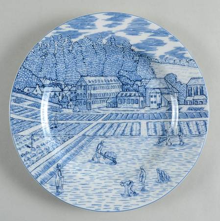 Blue Toile by American Atelier