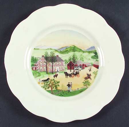 Grandma Moses (Scalloped) by Atlas China (NY)