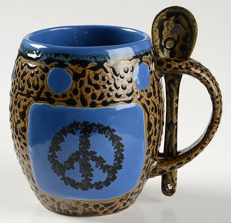 Peace by Always Azul Pottery