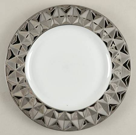 Asscher-Electroplate Silver by 222 Fifth (PTS)