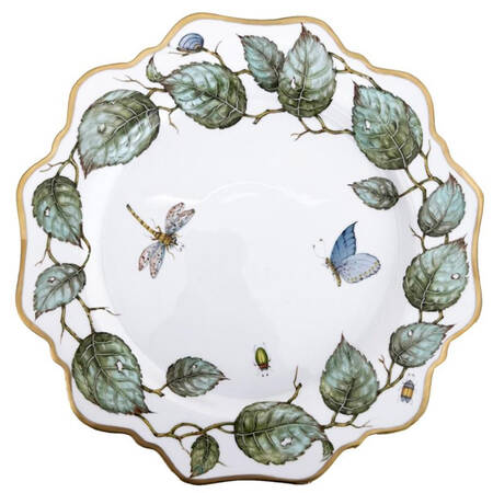 Shades of Blue Leaves by Anna Weatherley