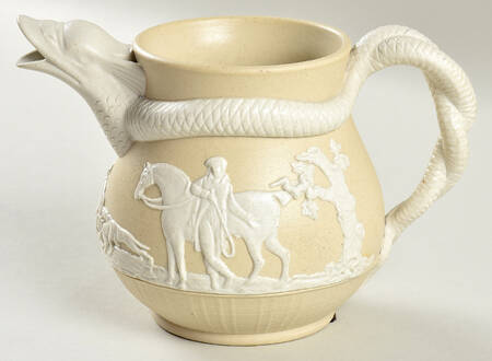 Hunt by Chrysanthemum Pottery (Flower Pad Mark)
