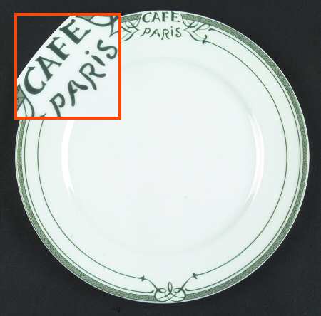 Cafe Paris Green by Bernardaud
