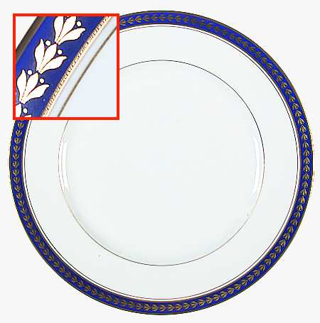 Pouilly Cobalt by Bernardaud