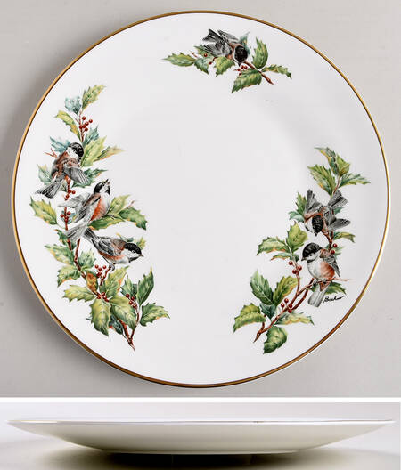 Chickadee & Holly by Boehm