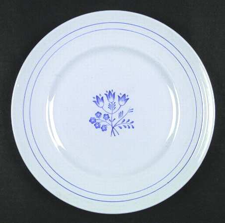 Canterbury Blue (Floral Center) by Booths