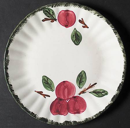 Apple Tart by Blue Ridge Southern Pottery