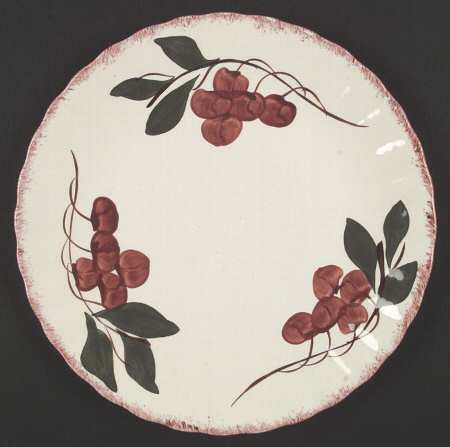 Cherry Cobbler by Blue Ridge Southern Pottery