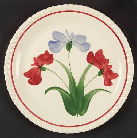 Dutch Iris by Blue Ridge Southern Pottery