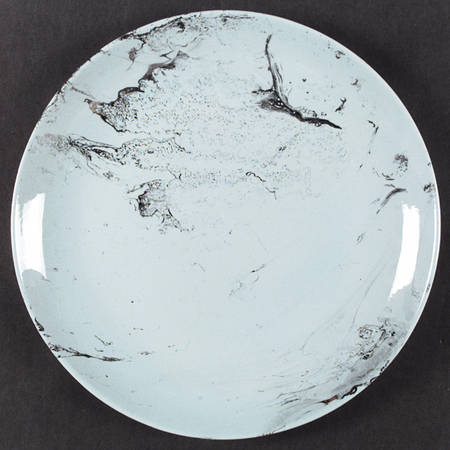 Surf Ballet (Turquoise & Platinum) by Sascha Brastoff