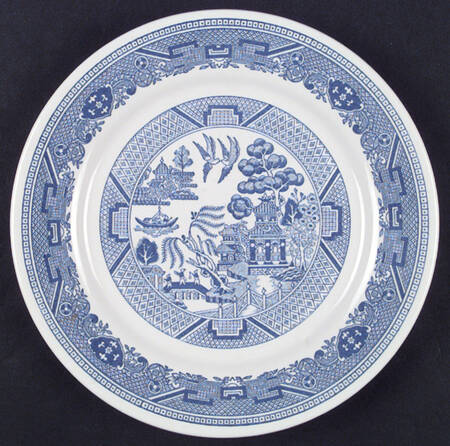 Blue Willow (Restaurant Ware) by Buffalo Pottery