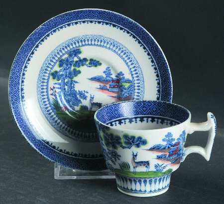 Lowestoft Deer Blue Multicolor by Booths