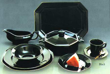 Hilton Black by Bengal Fine Ceramics