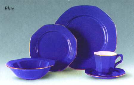 Hilton Blue by Bengal Fine Ceramics