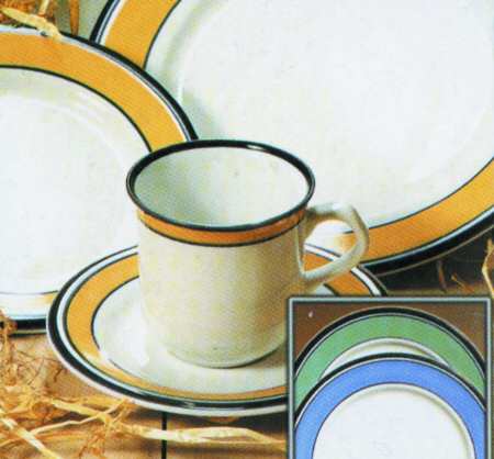 Mayfair Yellow by Bengal Fine Ceramics