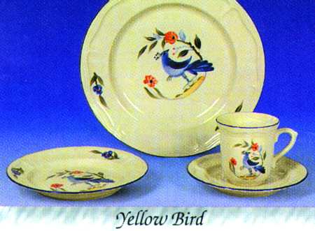Yellow Bird by Bengal Fine Ceramics