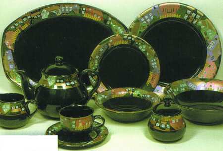 Neighbourhood Black by Bengal Fine Ceramics