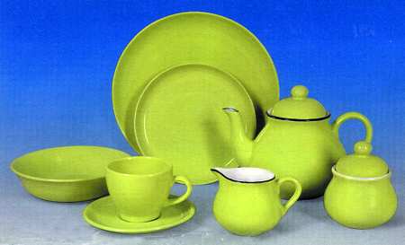 Coupe Chartreuse by Bengal Fine Ceramics