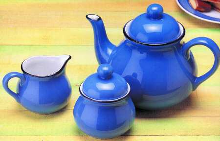 Coupe Light Blue by Bengal Fine Ceramics