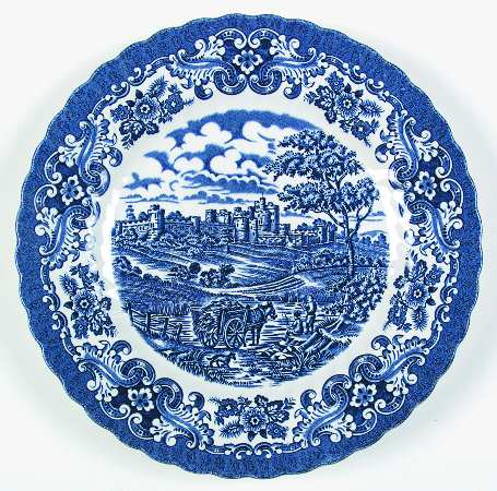 Olde Country Castles Blue by British Anchor