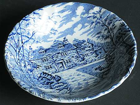Country Cottage Blue by British Anchor