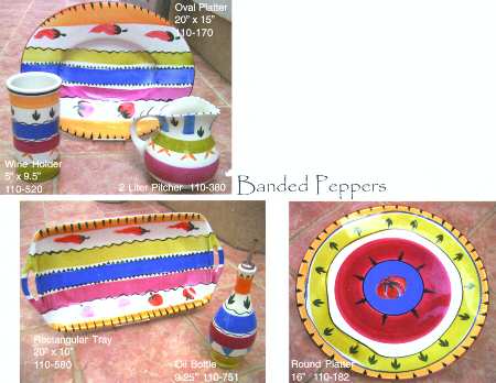 Banded Peppers by Belari