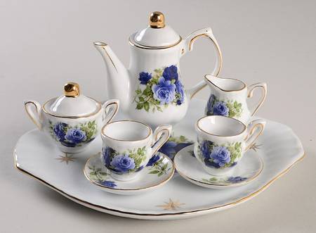 Blue Victorian Rose Collection by Baum Brothers