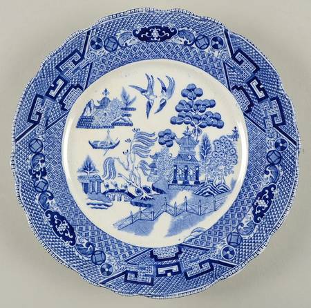 Old Willow Blue by Buffalo Pottery