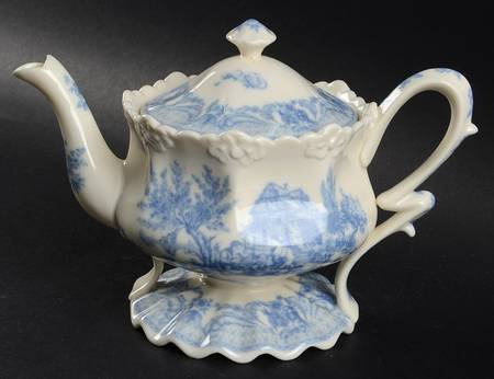 Blue Toile by Burton & Burton