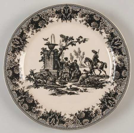 Black Toile by Burton & Burton