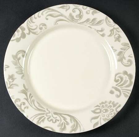Floral Damask Birch Grey by Better Homes and Gardens