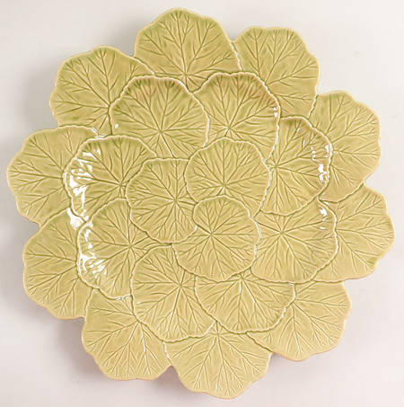 Geranium Sage Green by Bordallo Pinheiro