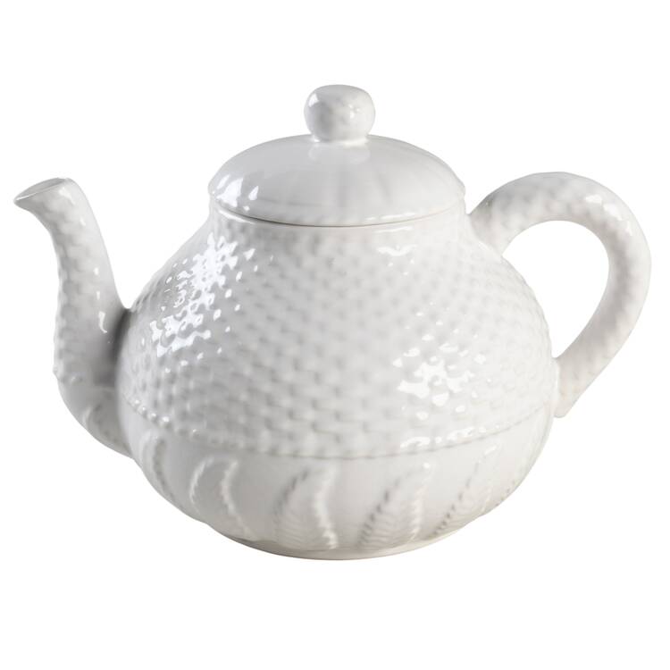 Basketweave White by Bordallo Pinheiro