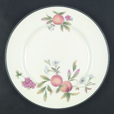 Peaches & Cream (Green Trim) by Cloverleaf (England)