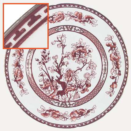 Indian Tree Coral (Semi Scalloped) by Coalport