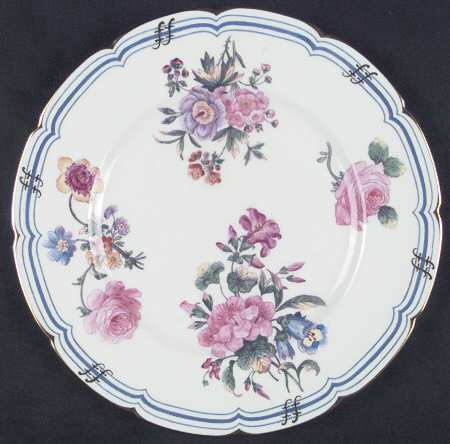 Leighton Sprays (Gold Trim) by Coalport