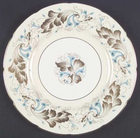 Strange Orchid (Cream & White Background) by Coalport