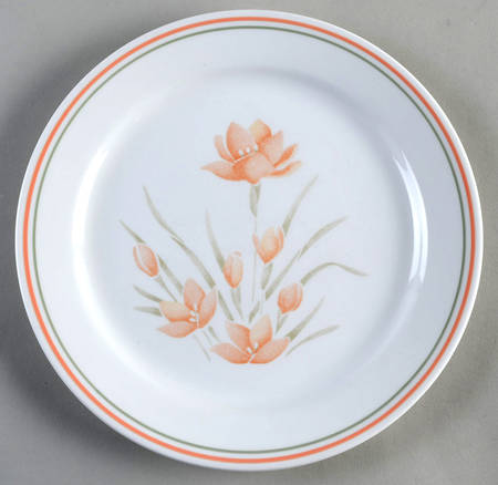Peach Floral (Corelle) by Corning Corelle
