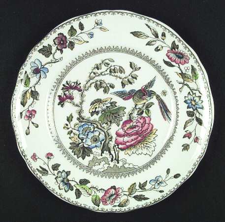 Davenport Green Multicolor by Crown Staffordshire