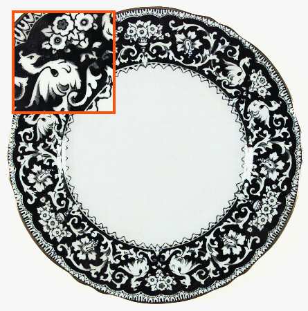 Ellesmere Black by Crown Staffordshire