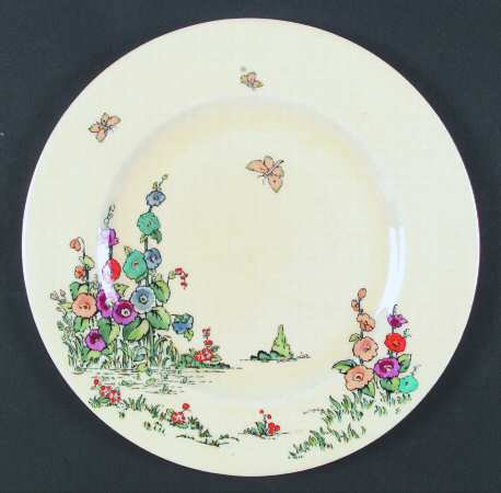 Hollyhock by Crown Staffordshire