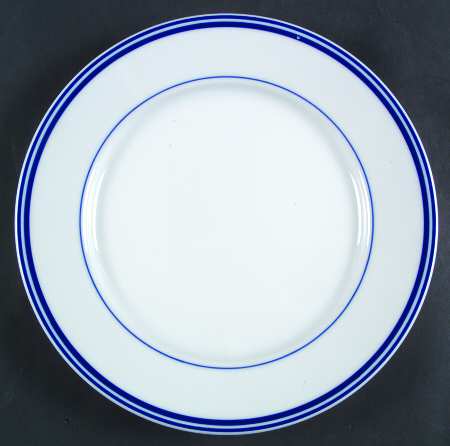Blue Stripes (Porcelain) by Cuisinart Dinnerware