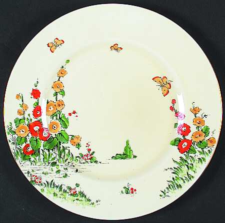 Hollyhock by Crown Staffordshire