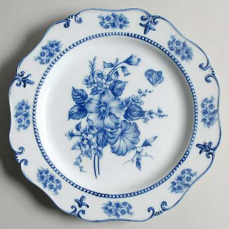 Blue And White by Cracker Barrel