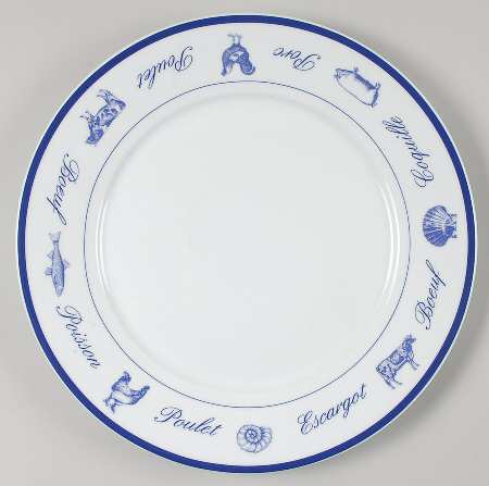 Whiteware Blue Poulet by The Cellar (China)