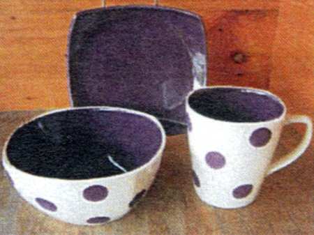 Carnivale Purple by Cuisinart Dinnerware