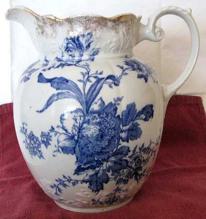 Lynton Blue Brushed Gold by F Winkle
