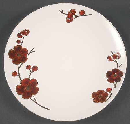 Crimson Bloom by Cuisinart Dinnerware