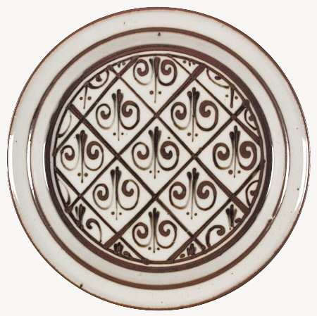 Fleur De Lis Brown by Dansk