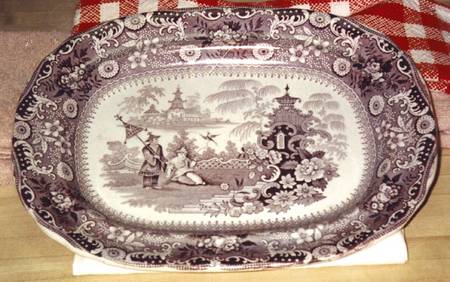 Chinese Pastime Purple by Davenport